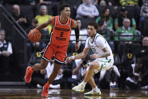 Oregon state hot sale basketball score